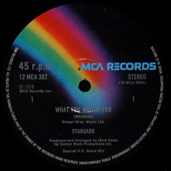 Stargard : What You Waitin' For / Smile (12", Ltd)