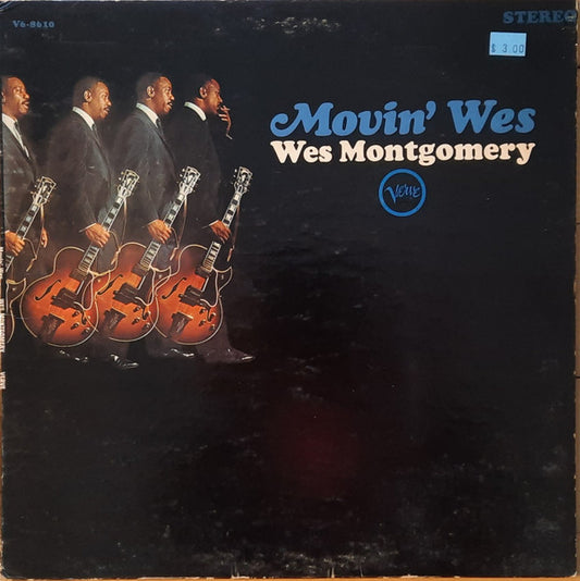 Wes Montgomery : Movin' Wes (LP, Album, Gat)