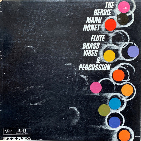 The Herbie Mann Nonet : Flute, Brass, Vibes And Percussion (LP)