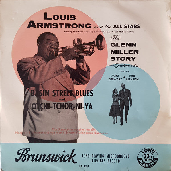 Louis Armstrong And His All-Stars : The Glenn Miller Story (10")