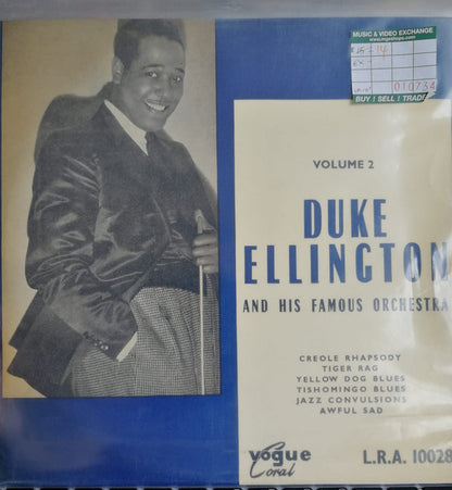 Duke Ellington And His Orchestra : Volume 2 (10", Comp)