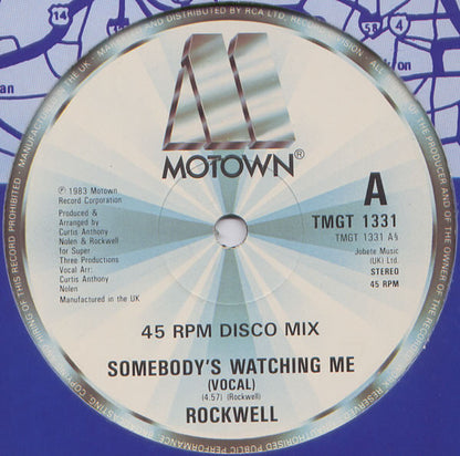 Rockwell : Somebody's Watching Me (12")