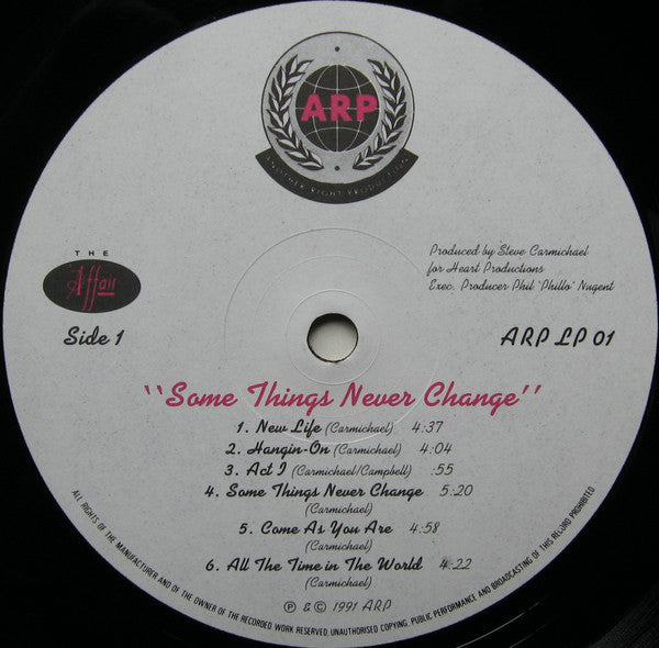 The Affair (3) : Some Things Never Change (LP, Album)