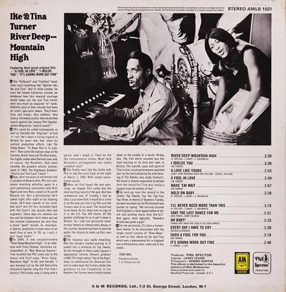 Ike & Tina Turner : River Deep - Mountain High (LP, Album, RE)