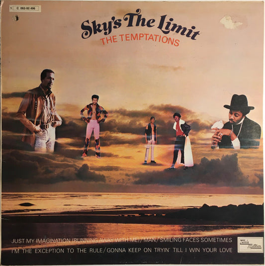 The Temptations : Sky's The Limit (LP, Album)