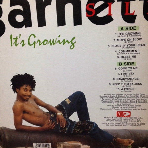 Garnett Silk : It's Growing (LP, Album)