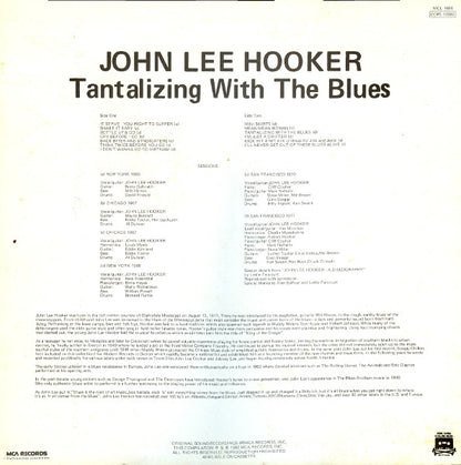 John Lee Hooker : Tantalizing With The Blues (LP, Comp)