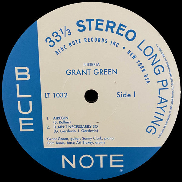 Grant Green : Nigeria (LP, Album, RE, 180)