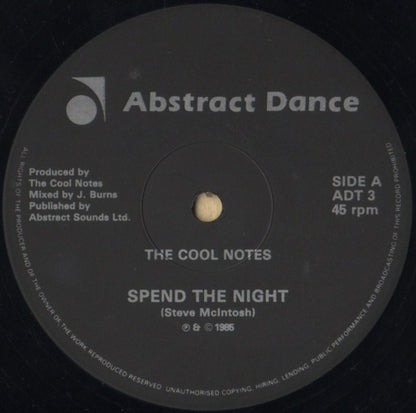 The Cool Notes : Spend The Night (12", Single)