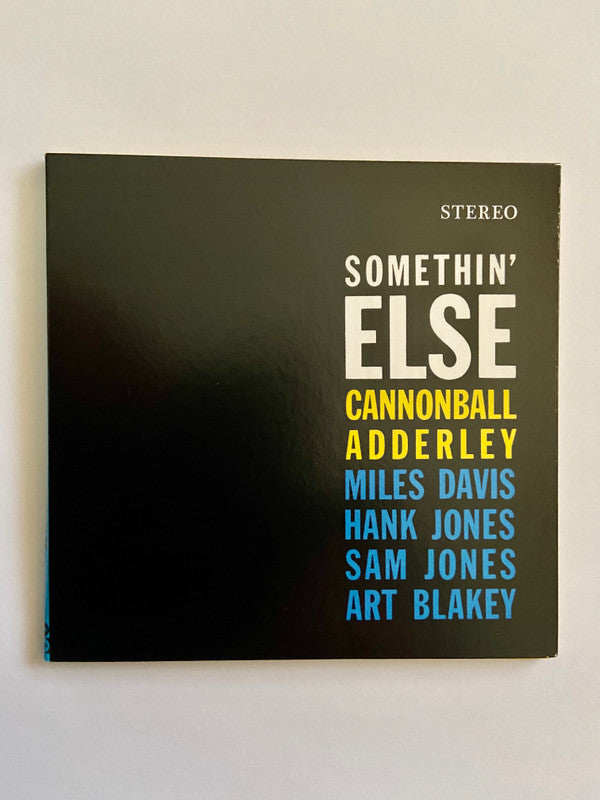 Cannonball Adderley : Somethin' Else (LP, Album, RE, DMM + CD, Album, RE)