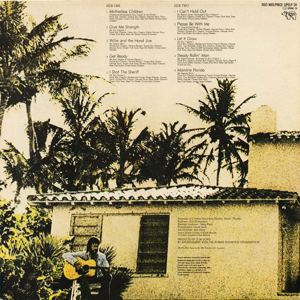 Eric Clapton : 461 Ocean Boulevard (LP, Album, RE)