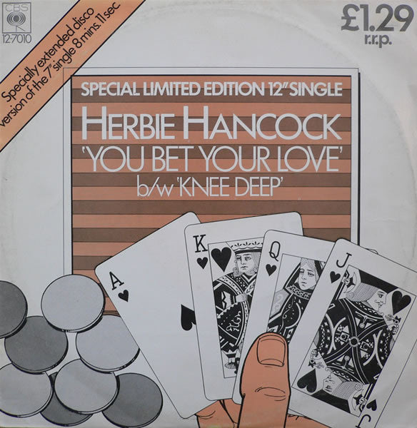 Herbie Hancock : You Bet Your Love (12", Single, Ltd)