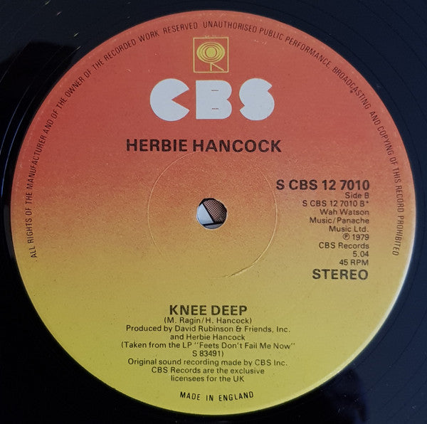 Herbie Hancock : You Bet Your Love (12", Single, Ltd)