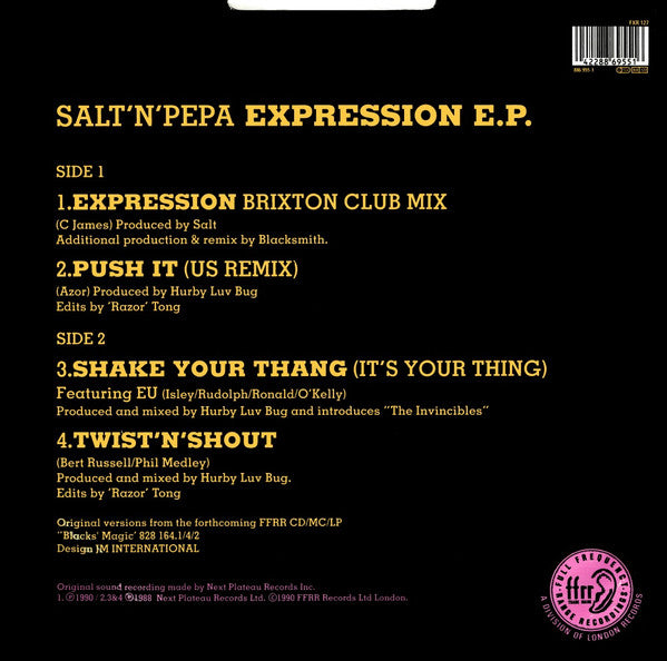 Salt 'N' Pepa : Expression E.P. (12", EP)