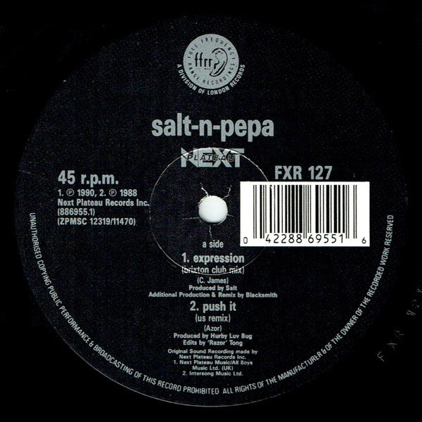 Salt 'N' Pepa : Expression E.P. (12", EP)