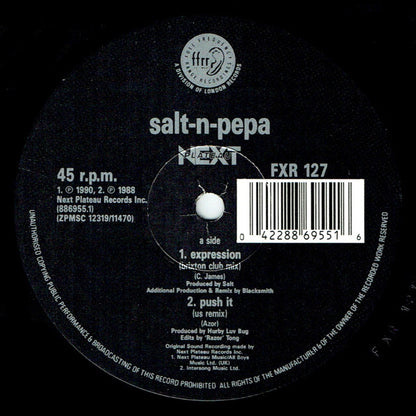 Salt 'N' Pepa : Expression E.P. (12", EP)