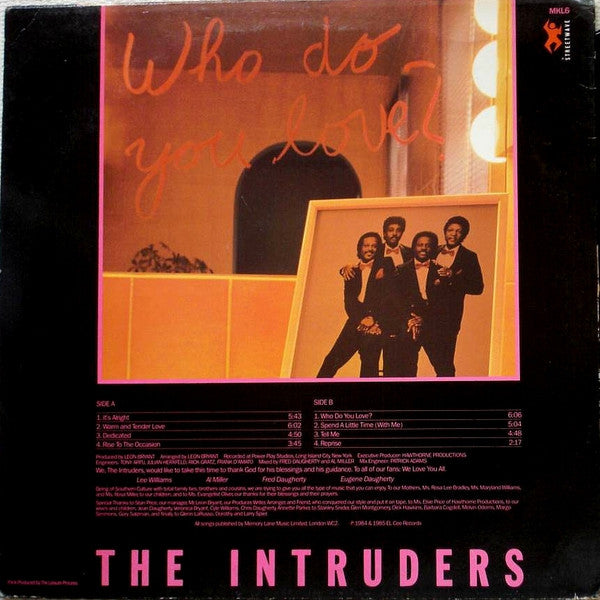 The Intruders : Who Do You Love? (LP, Album)