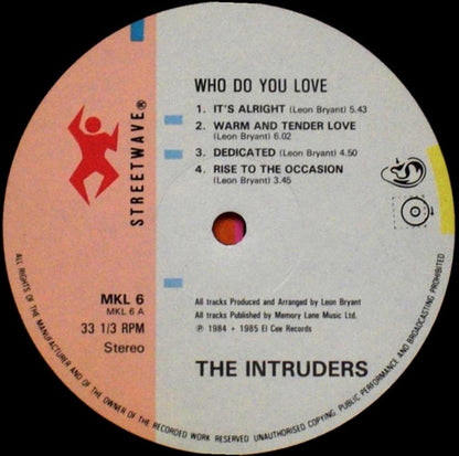 The Intruders : Who Do You Love? (LP, Album)