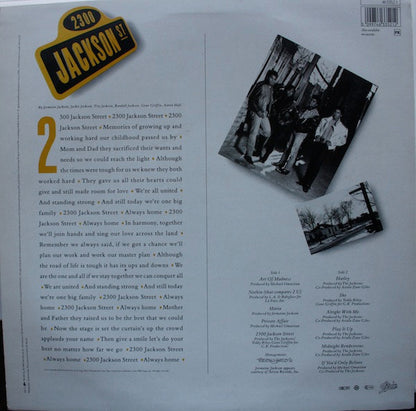 The Jacksons : 2300 Jackson Street (LP, Album)