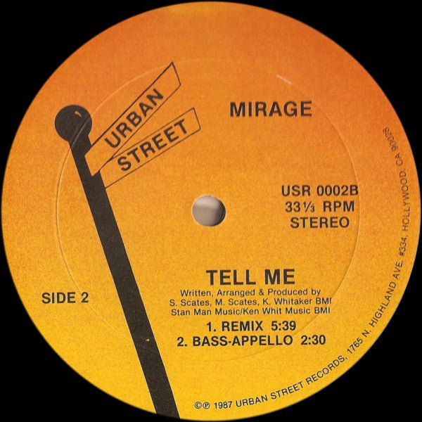 Mirage (34) : Tell Me (12")