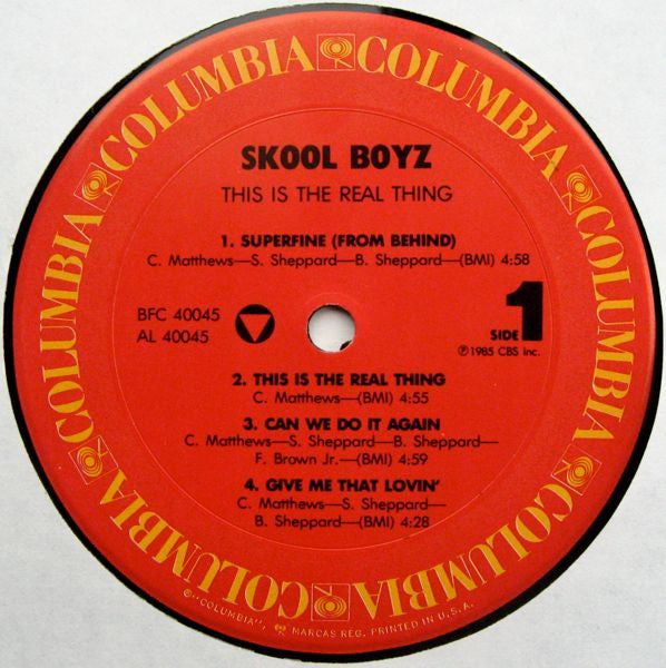 Skool Boyz : This Is The Real Thing (LP, Album)