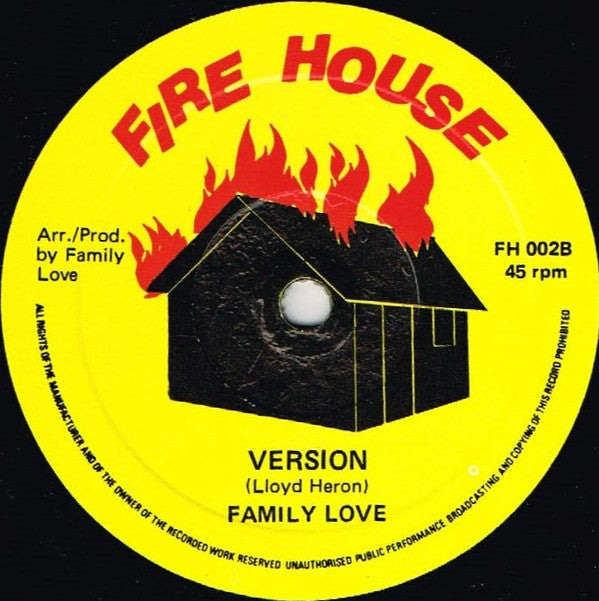 Family Love : Hooked On You (12")