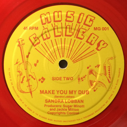 Sandra Lobban : Make You My Man (10", Red)