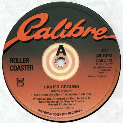 Rollercoaster (2) : Higher Ground / I Wish (12")