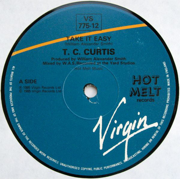 T.C. Curtis : Take It Easy (12")