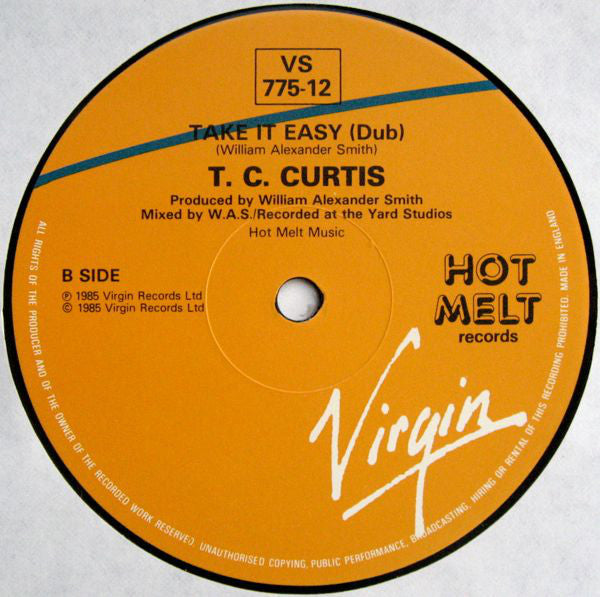 T.C. Curtis : Take It Easy (12")