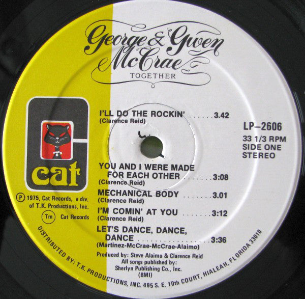 George McCrae & Gwen McCrae : Together (LP, Album)