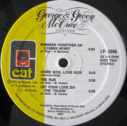 George McCrae & Gwen McCrae : Together (LP, Album)