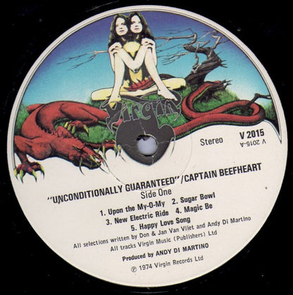 Captain Beefheart And The Magic Band : Unconditionally Guaranteed (LP, Album)