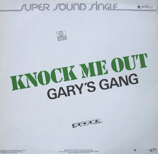 Gary's Gang : Knock Me Out (12", Maxi)