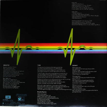 Pink Floyd : The Dark Side Of The Moon (LP, Album, RP, 4th)