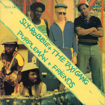 Sly & Robbie + The Taxi Gang Versus Purpleman : Sly-Robbie + The Taxi Gang V Purpleman + Friends (LP, Album)