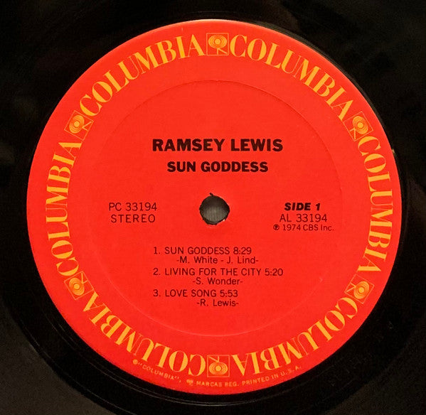 Ramsey Lewis : Sun Goddess (LP, Album, Ter)