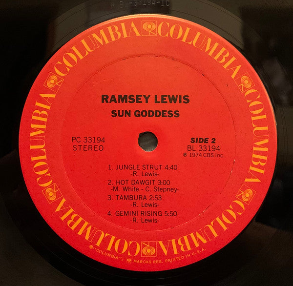 Ramsey Lewis : Sun Goddess (LP, Album, Ter)