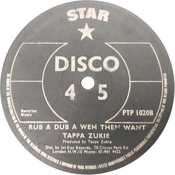 Tapper Zukie & Horace Andy : Natty Dread A Weh She Want (12")