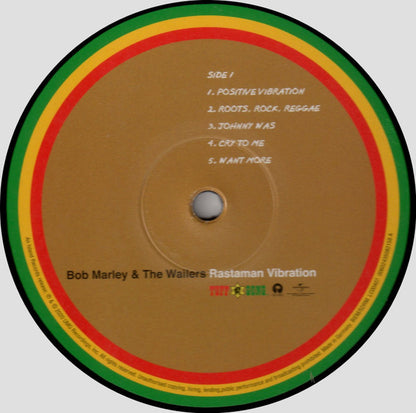 Bob Marley & The Wailers : Rastaman Vibration (LP, Album, Ltd, RE, RM, Gat)