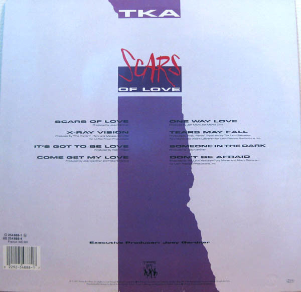 TKA : Scars Of Love (LP, Album)