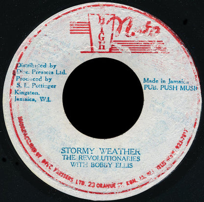 The Revolutionaries With Bobby Ellis : Stormy Weather (7")