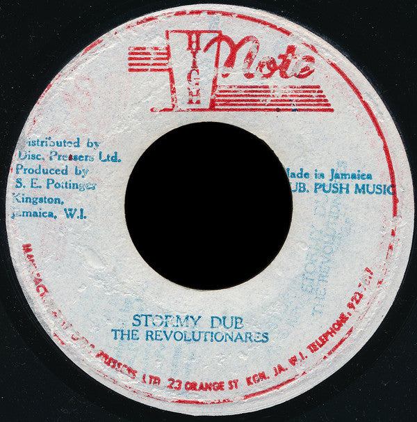 The Revolutionaries With Bobby Ellis : Stormy Weather (7")