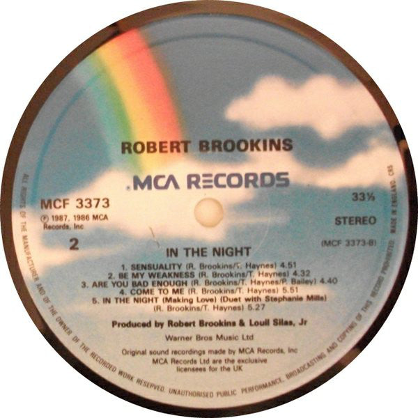 Robert Brookins : In The Night (LP, Album)