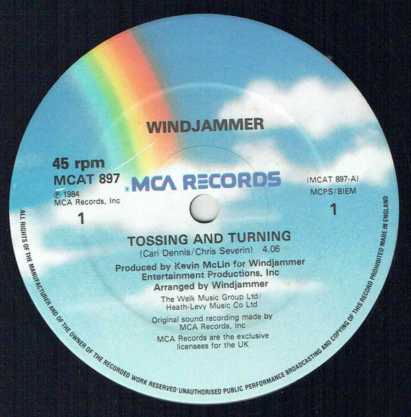 Windjammer : Tossing And Turning (12", Sho)