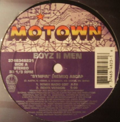 Boyz II Men : Sympin (Remix) (12")