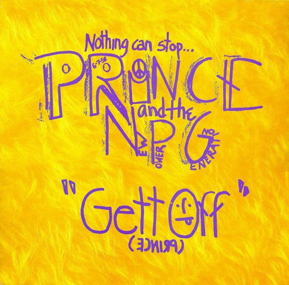 Prince And The New Power Generation : Gett Off (12", Single)