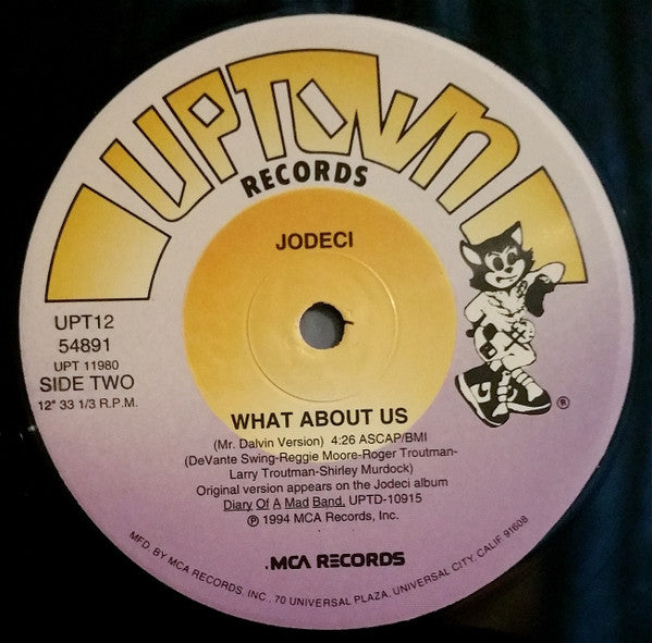 Jodeci : What About Us (12", Single)