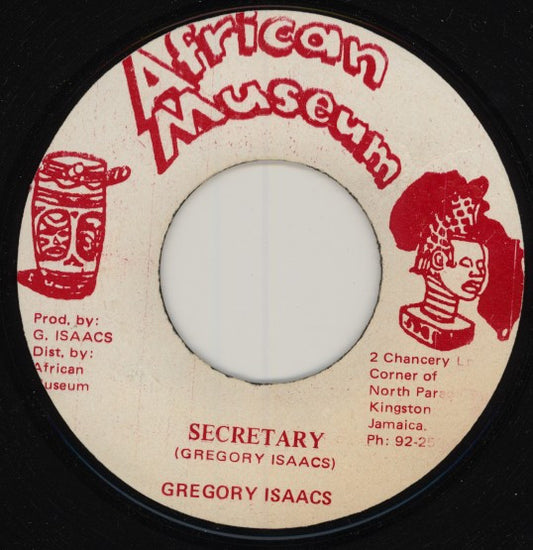 Gregory Isaacs : Secretary (7")