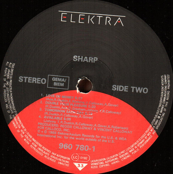 Sharp (3) : Sharp (LP, Album)